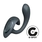 G for Goddess 1 кролик-вибратор – 18 cm (7″) – темно-серый — Фото 5