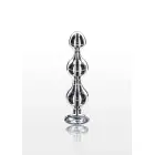 Dimanta zvaigžņu anālais spraudnis – M – Sudrabs Foto 5