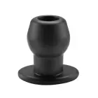 Dobtā anālā spraudnis – XL – Melns Foto 2