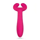 Divpusējais pāru vibrators – melns — Foto 9