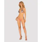 Tropicanes Bikini peldkostīms – persiku ziedu raksts – XL — Foto 3