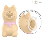 INTENSE Puppy Tongue Rotation vibrators – 11.5 cm (4.5″) – dzeltens — Foto 2