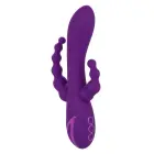 Long Beach Bootylicious trīskāršās darbības vibrators – violets — Foto 1