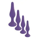 BOSS Silicone Anal Plug with Suction Cup – 15.5 cm (6.1″) – Purple — Photo 4