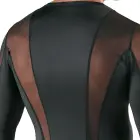 Svenjoyment Long Sleeve Shirt with Mesh Inserts – Black – M — Photo 6