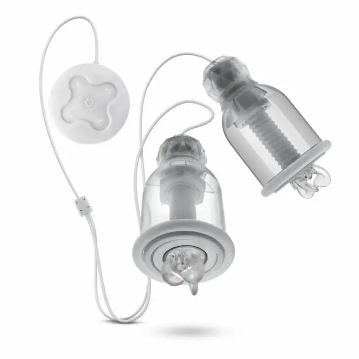 Blush Temptasia Titillator rotējošs un vibrējošs krūšu galu kopšanas komplekts – rozā