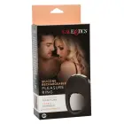 Pleasure Ring – Laetav vibreriv peenise võru – must — Foto 3