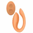 GLAM Couples Vibrator – flexible wireless remote couples vibe – gold – 6.5–8.5 cm — Photo 5