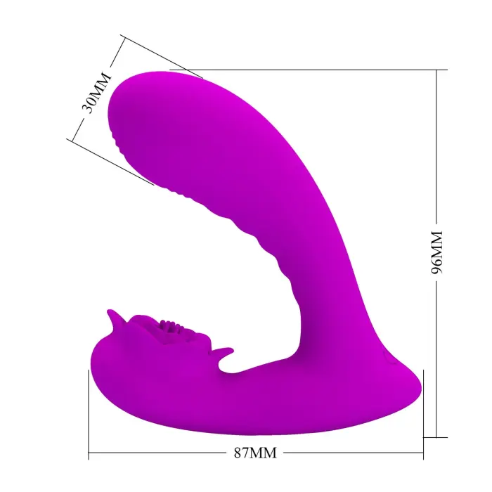 Nadal dubultais stimulators – 12 vibrācijas funkcijas, 12 pulsēšanas funkcijas, atmiņas funkcija Foto 8