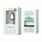 Easytoys Anal Collection Butt Plug LED Small Silver 7cm Compact Design — Photo 2