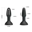 PRETTY LOVE - HUBERT - Silikoninis dildo – 15 cm – Rožinis — Nuotrauka 7