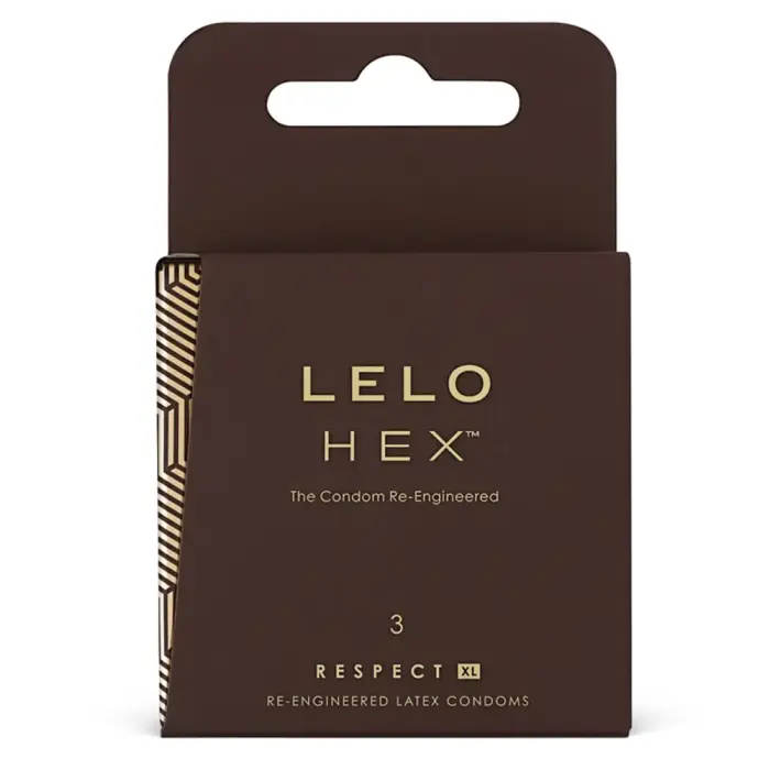 LELO HEX Respect XL Ultra-Thin Condoms – 3 pcs.