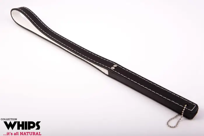 Natural Leather ehtsast nahast peksupael – valge