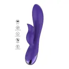 Xocoon Unchained Love klitorio ir G taško vibratorius – 18 cm – violetinis — Nuotrauka 10