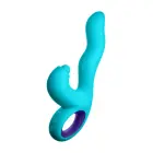 FemmeFunn Klio Triple Action вибратор – 21.3 см (8.4″) – бирюзовый — Фото 5
