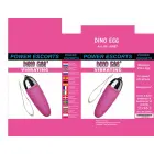 Dino olas vibrators – 11.5 cm (4.5″) – rozā Foto 2