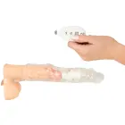 Crystal Clear RC Vibrating Extension Sleeve – remote-controlled vibrating penis extension – transparent – 10 cm — Photo 7