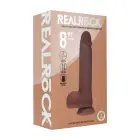 Dual Density Realistic Thrusting Vibrator – 20.3 cm (8″) – Brown — Photo 1
