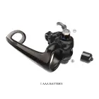 BULL WARRIOR - Vibrating Cock Ring with Sleeve – Black — Photo 8