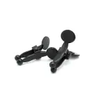 Kuulikujuliste otstega nibuklambrid – mustad — Foto 1