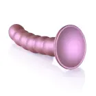 G-punkta dildo ar pērlītēm – 13 cm (5″) – Rozā — Foto 4