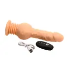 Passion Pounder вибратор с функцией толчков и пультом управления – 24 cm (9.4″) – телесный — Фото 3