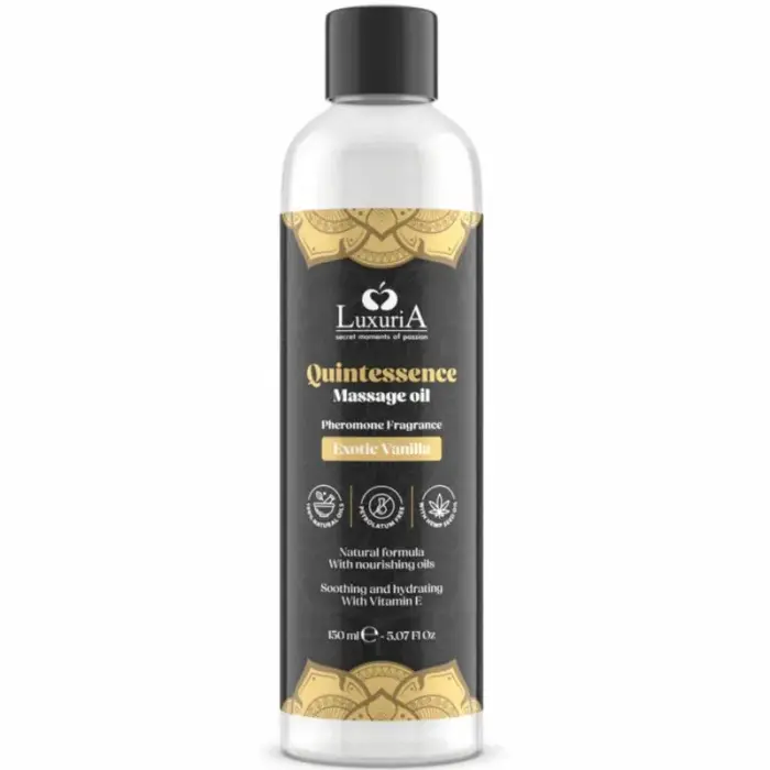 Intimateline Luxuria masāžas eļļa ar vaniļas un eksotisko aromātu – 150 ml