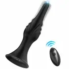ARMONY Vibrator & Anal Plug Remote Control – 16 cm – Black — Photo 1