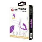 PRETTY LOVE Warren Purple Wireless Remote Control Vibrating Cock Ring with Anal Plug — Photo 10