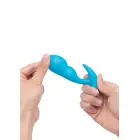 B-Vibe Prostate-Stimulating SnugPlug Anal Plug – S – Blue — Photo 10