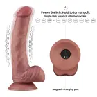 LoveToy Dual Density Power Cock – вибрирующий реалистичный дилдо – 9" – 10 режимов — Фото 2