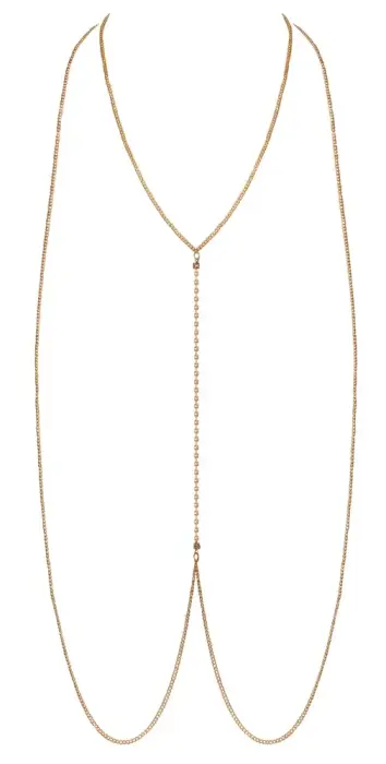 Cottelli ACCESSOIRES ķermeņa ķēde – zelts Foto 8