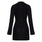 Noir Mini Dress – Black — Photo 7