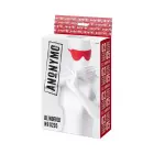 Anonymo mask, PU leather, red, 65 cm Foto 6