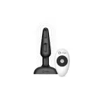 B-Vibe Trio vibrējošs anālais spraudnis – 10.9 cm (4.3″) – Melns — Foto 1