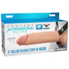 FXTE8" Õõnes strap-on dildo – 21.6 cm (8.5″) – Nahavärv — Foto 1