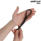 Addicted Toys Silicone Adjustable Ring – Single Loop – 19.5 cm – Black — Photo 5