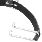 Darkness Adjustable Black Gag Hook – Premium Leather Strap System — Photo 3