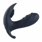 STARTROOPERS Atomic – remote-control prostate massager – triple stimulation – silicone + ABS – black — Photo 5
