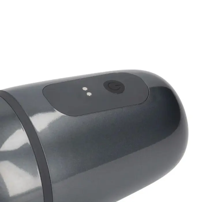 Pulsar - Neigiamos slėgio siurbimo ir vibracijos masturbatoriaus siurblys – Gun Metal Photo