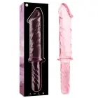 Ibiza Nebula Series Model 24 Glass Dildo – 28.5 cm (11.2″) – Pink — Photo 1