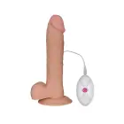 LoveToy Ultra Soft Dude – vibrating dildo – 9 inch — Photo 2