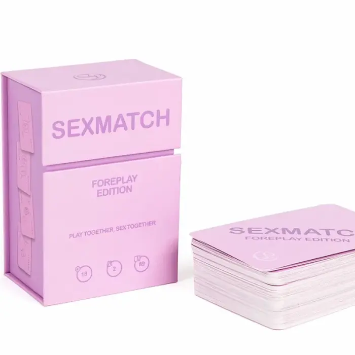 SecretPlay Sexmatch Foreplay Edition эротическая карточная игра для пар - 89 карт