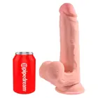 KCP 9 TDC realistlik dildo kiikuvate munanditega ja iminapaga – 26 cm (10.2″) — Foto 2