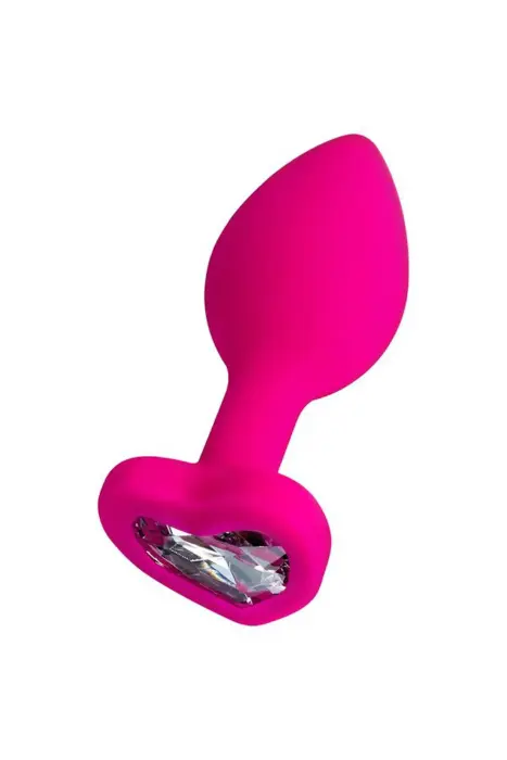 ToDo Anal Plug Diamond Heart – 7 cm – Rozā Foto 5