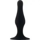 Sinner Gear silikoonist anaaltapp iminapaga – 11.7 cm (4.6″) – Must — Foto 1