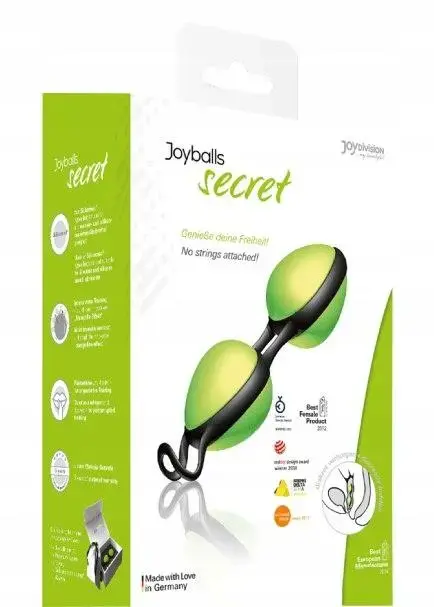 Joyballs Secret шарики Кегеля – зелёные/чёрные