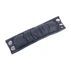 Red Leather Hiekka – leather ball stretcher 500 g – genuine cowhide – black — Photo 3