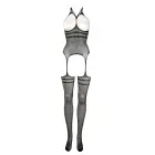 Strappy Suspender Mesh Bodysuit – One Size — Photo 7