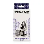 Disco Diamond Anal Plug – S – Silver — Photo 3